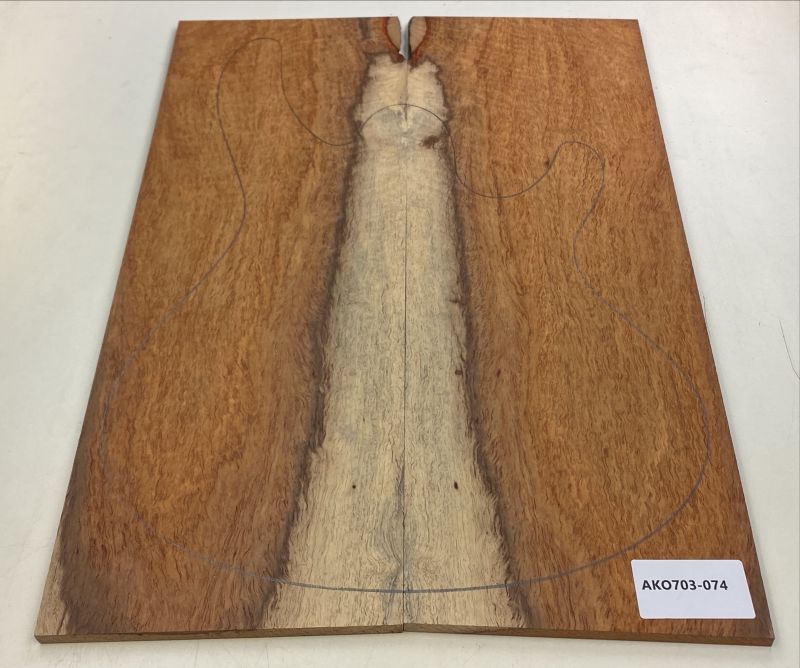 Top Afrik. Koa, 2-tlg. Einzelstück #074